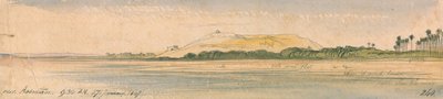 Near Assouan by Edward Lear